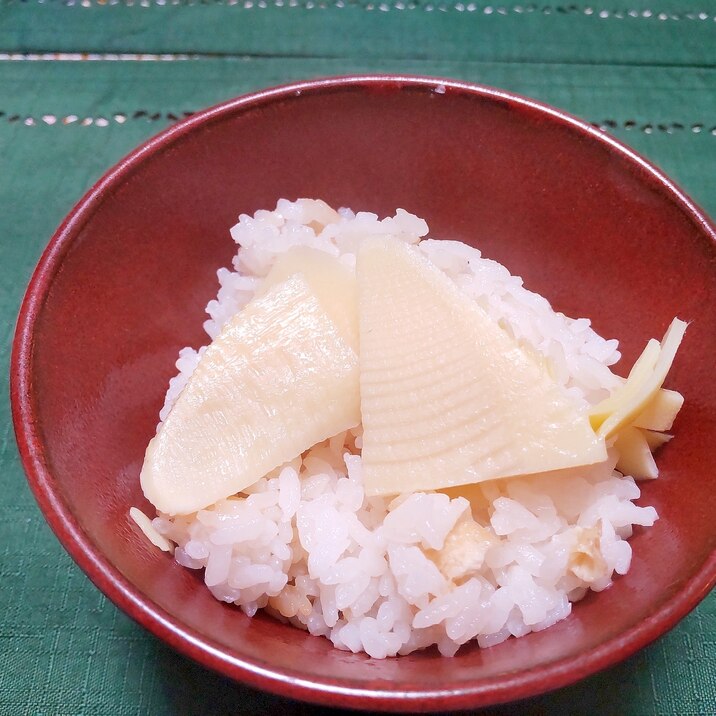 味付けは白だしで簡単〜筍ゴロゴロ炊き込みご飯